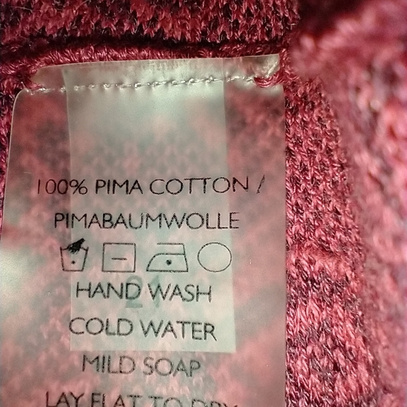 PERUVIAN CONNECTION PIMA COTTON KNIT MAXI DRESS - Picture 8 of 8